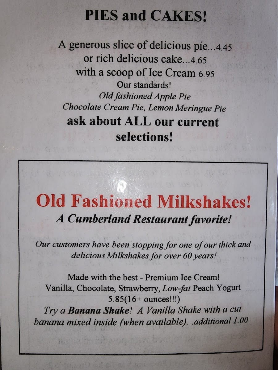 Menu Cumberland Restaurant-1